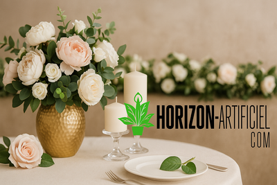 Conseils de Décoration pour un Mariage Chic avec des Fleurs Artificielles