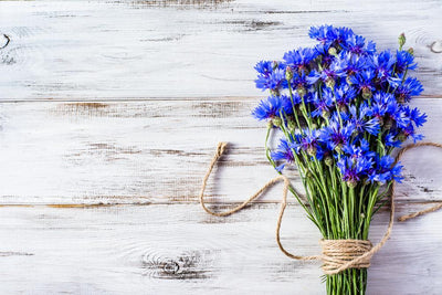 Créer une Atmosphère Zen avec des Fleurs Bleues Artificielles