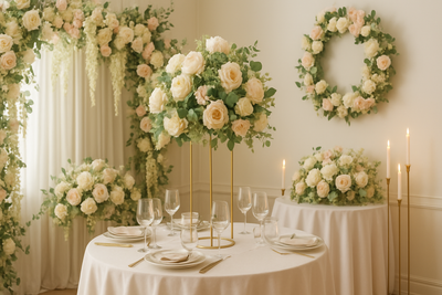 Les Fleurs Artificielles Idéales pour Décorer un Mariage