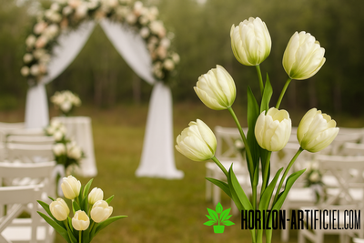 Pourquoi Décorer les Mariages avec des Tulipes Artificielles
