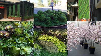 Peut-on mettre des plantes artificielles à l’extérieur ?