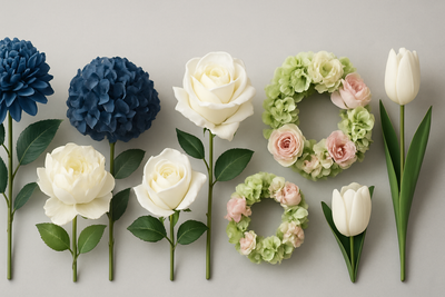 Les Plus Belles Fleurs Artificielles pour Honorer Vos Poches au Cimetière