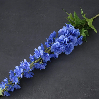 Bouquet de Fausse Fleur Bleu Haut de Gamme