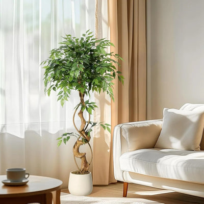Ficus Benjamina Artificiel Réaliste - 120 cm