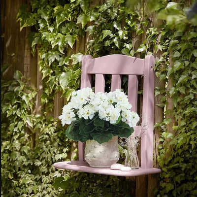 Geranium Artificiel Blanc pour Jardinière