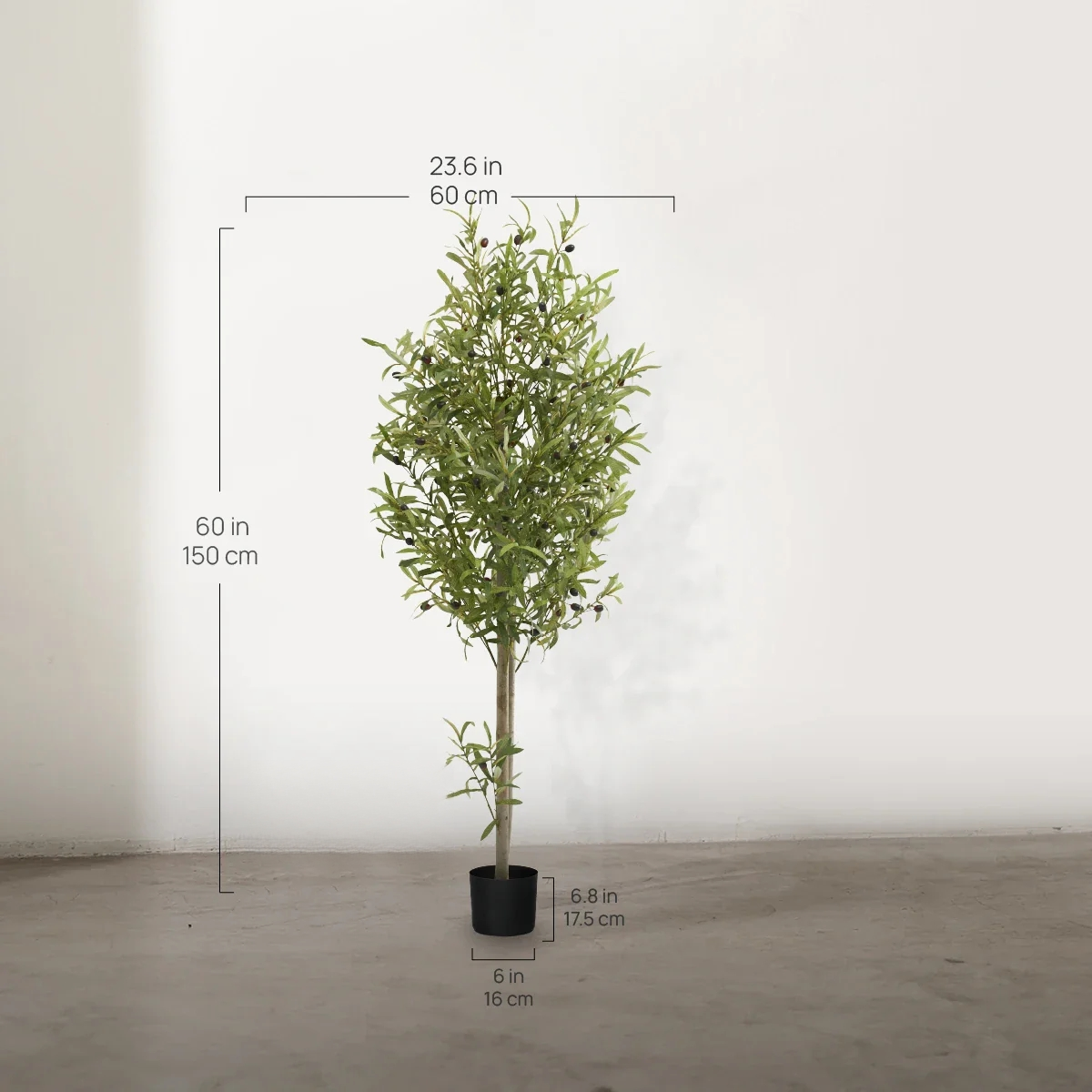 Plante Artificielle Olivier - 150 cm