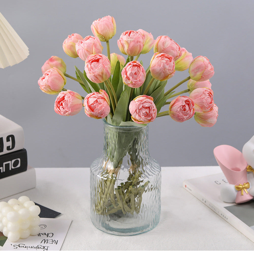 Bouquet de Tulipes Artificielles Haut de Gamme - 7 Tiges
