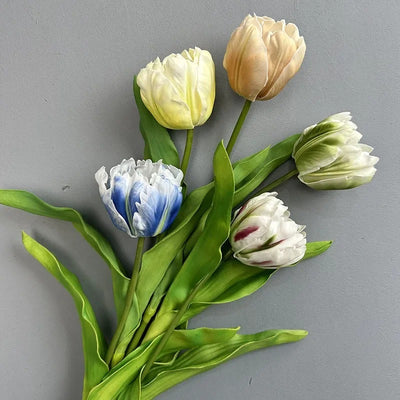 Tulipe Blanche Artificielle Haut de Gamme - 62 cm