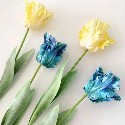 Tulipe Perroquet Artificielle Haut de Gamme - 68 cm