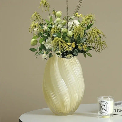 Vase en Verre Coloré Design