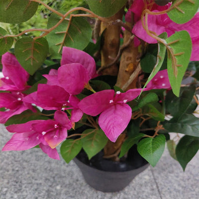 Arbre Bougainvillier Artificiel Fleuri en pot