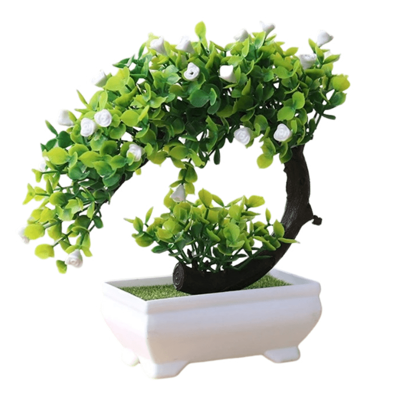 Petite Plante Artificielle En Pot • Univers Salle De Bain
