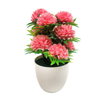 Bonsaï Fleur Chrysanthème Artificielle - 21 cm