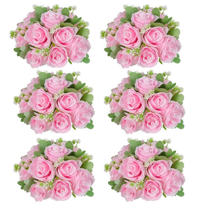 Boule Fleur Artificielle Mariage rose artificielle