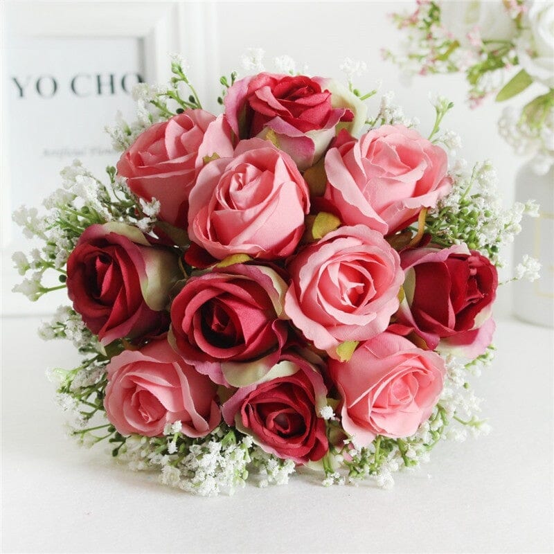 Bouquet de Mariage - Roses Artificielles – Horizon-Artificiel.com