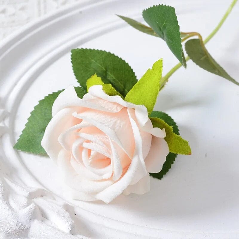 Bouquet de Fausses Fleurs Roses Artificielles Réalistes Bouquet de Fausses Fleurs Roses Artificielles Réalistes