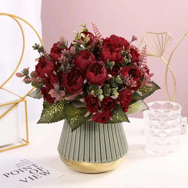 Bouquet de fleurs pour cimetière