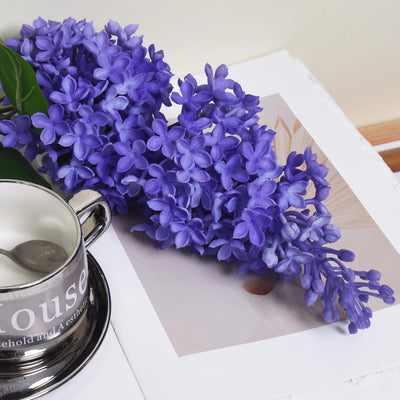 Bouquet Lilas Artificiel Réaliste - 70cm