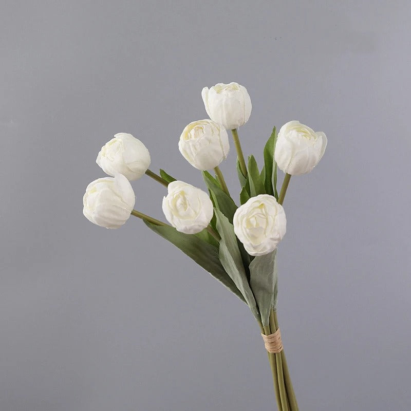 Bouquet de Tulipes Artificielles Haut de Gamme - 7 Tiges