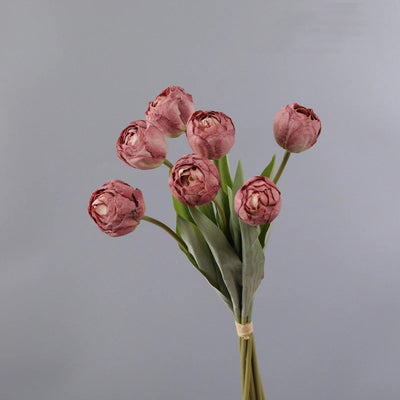 Bouquet de Tulipes Artificielles Haut de Gamme - 7 Tiges