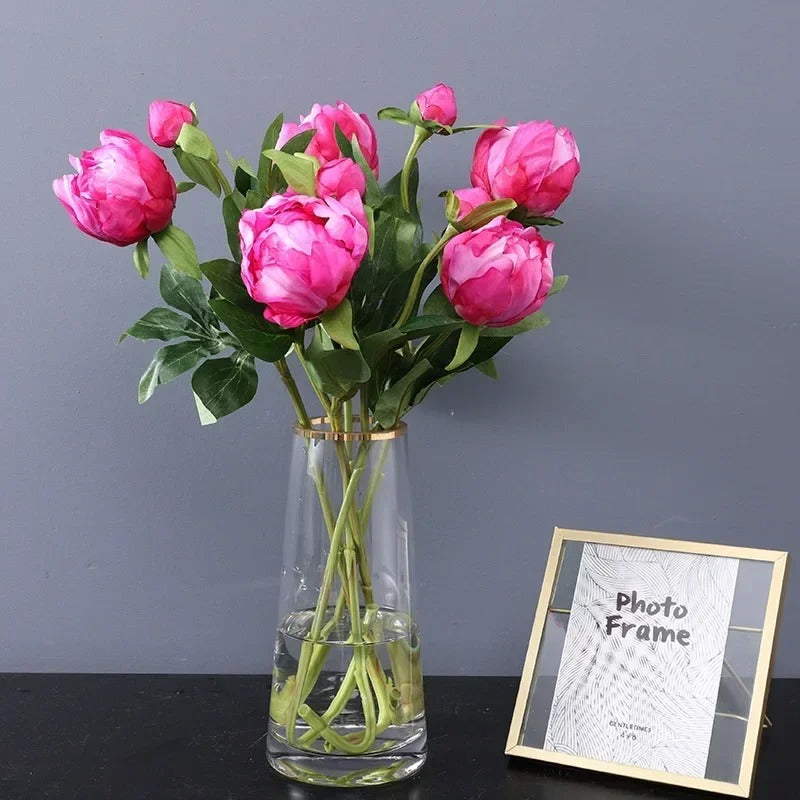 bouquet fausse pivoine