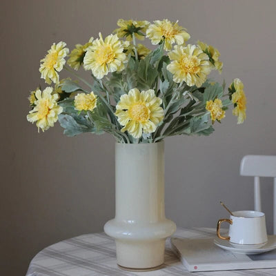 Chrysanthème Artificiel Réaliste - 50 cm