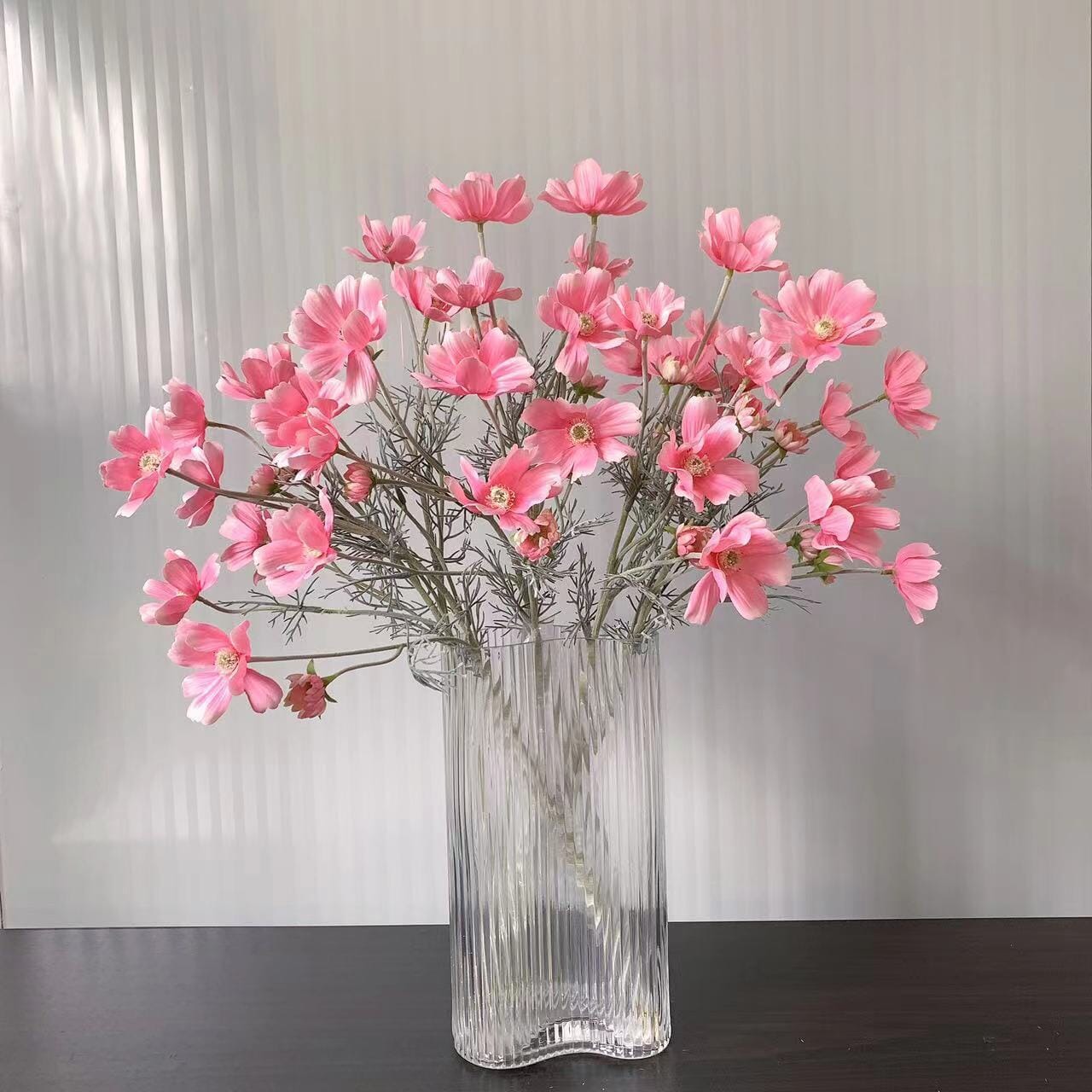 Cosmos Artificiel Rose - (Par 5) - 60 cm