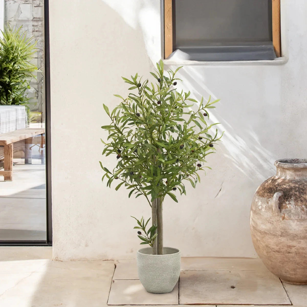 Faux Olivier en Pot 105 cm
