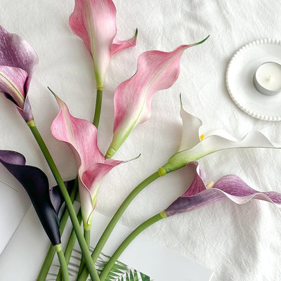 Fleur Arum Artificielle Haut de Gamme