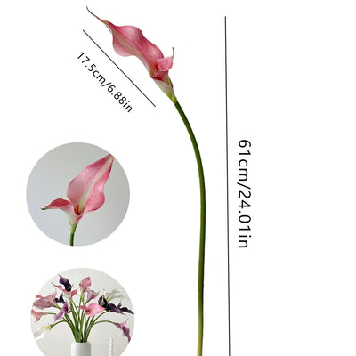 Fleur Arum Artificielle Haut de Gamme
