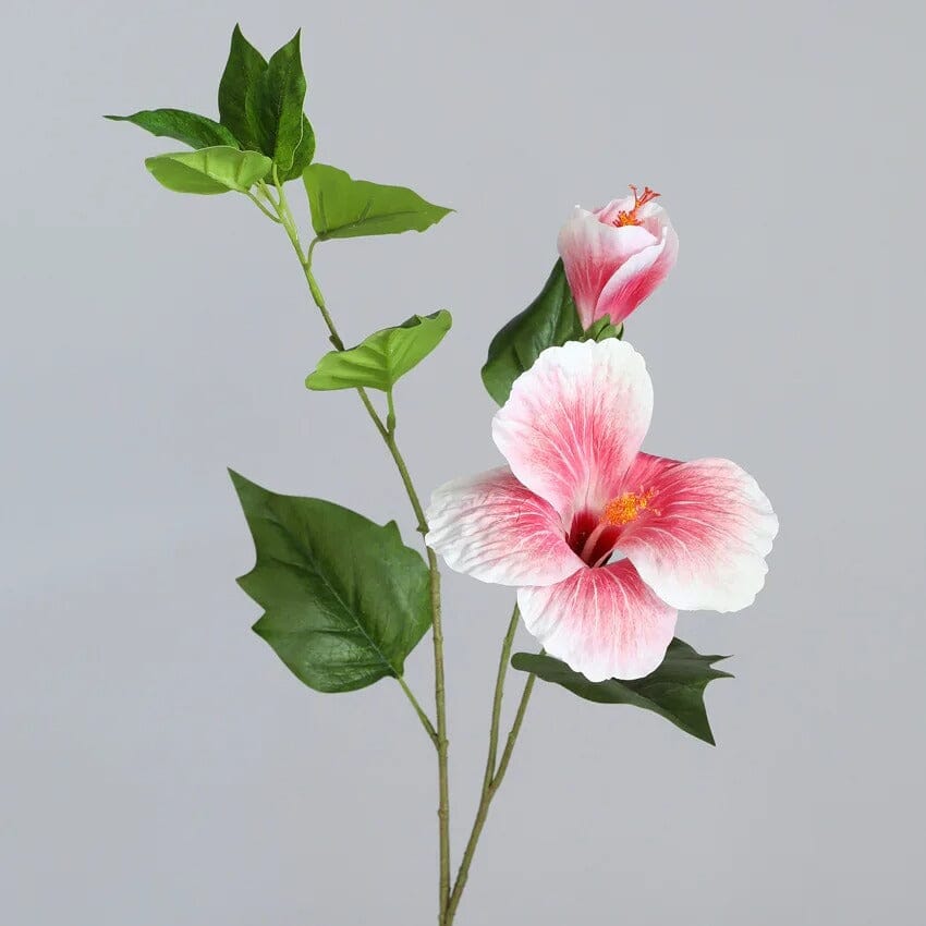 Fleur Hibiscus Artificielle - 67 cm