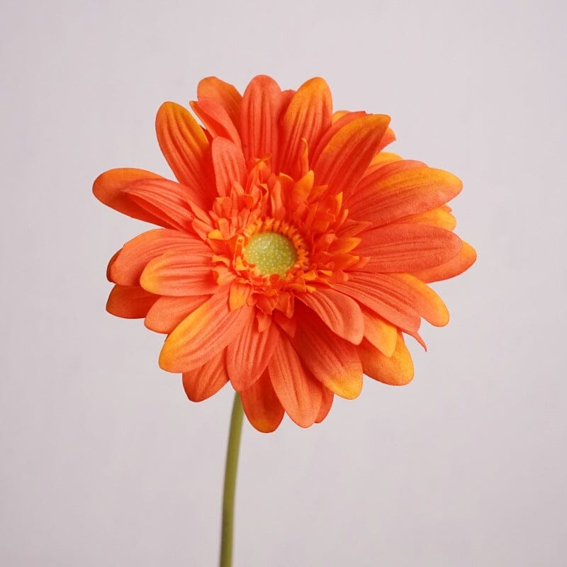 Gerbera Artificiel Orange - 65 cm