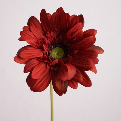 Gerbera Artificiel Rouge - 65 cm