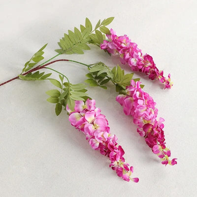 Glycine Artificielle Fuchsia - 108 cm