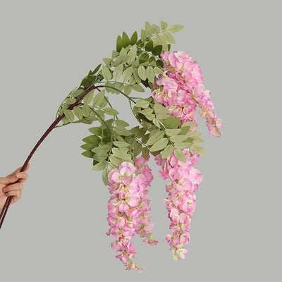 Glycine Artificielle Rose - 108 cm