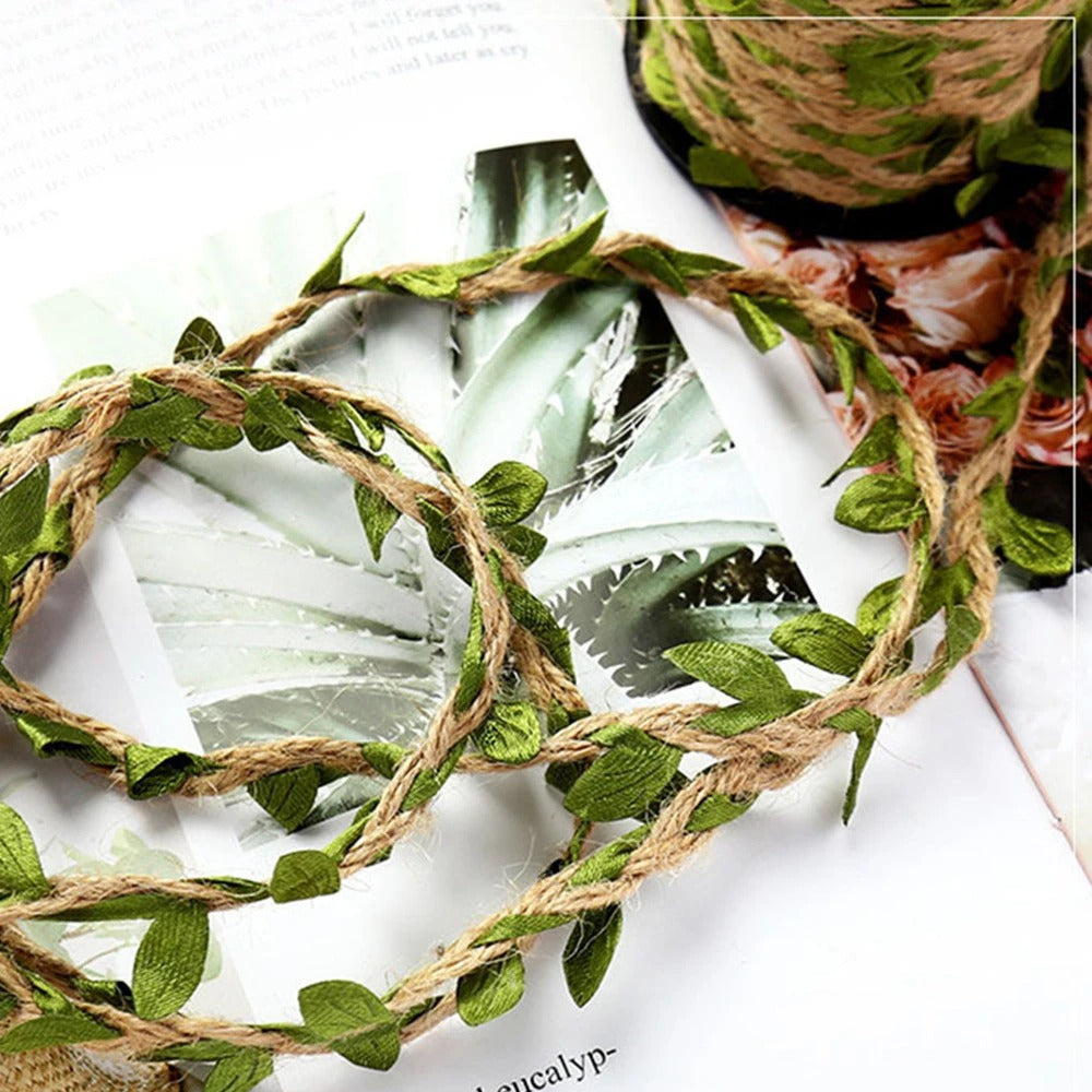 guirlande de fausse feuille de vigne