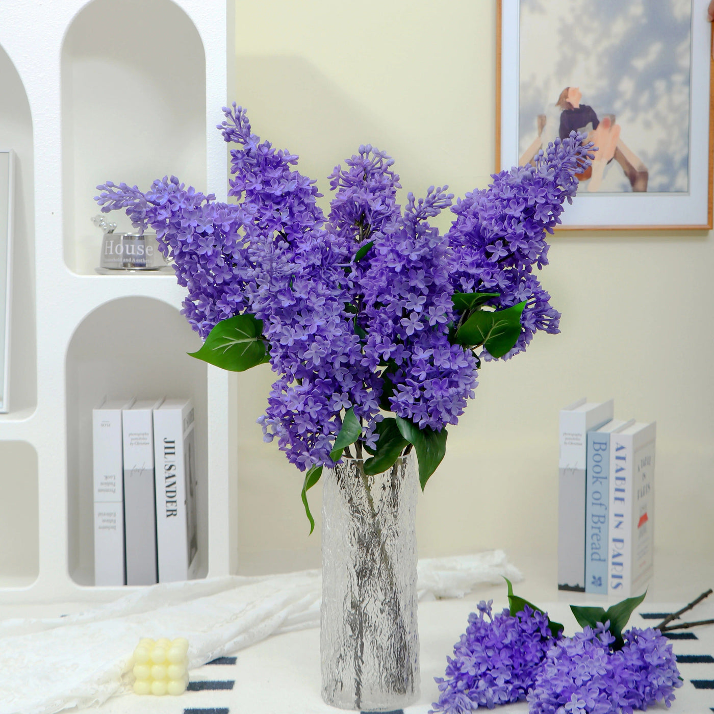 Lilas Artificiel Haut de Gamme Réaliste - 70cm