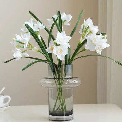 Jonquille Artificielle - Bouquet de 10 Tiges - 46 cm