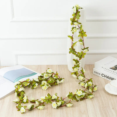 Liane de Fleur Artificielle blanche
