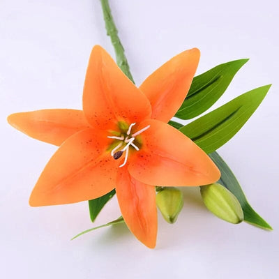 Lys Artificiel Réaliste - 38 cm