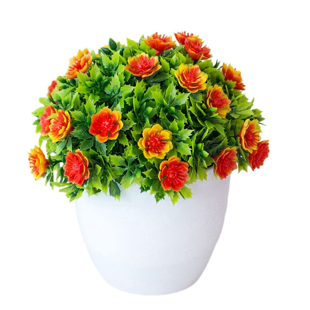 Petite Fleur Artificielle en Pot - 15 cm