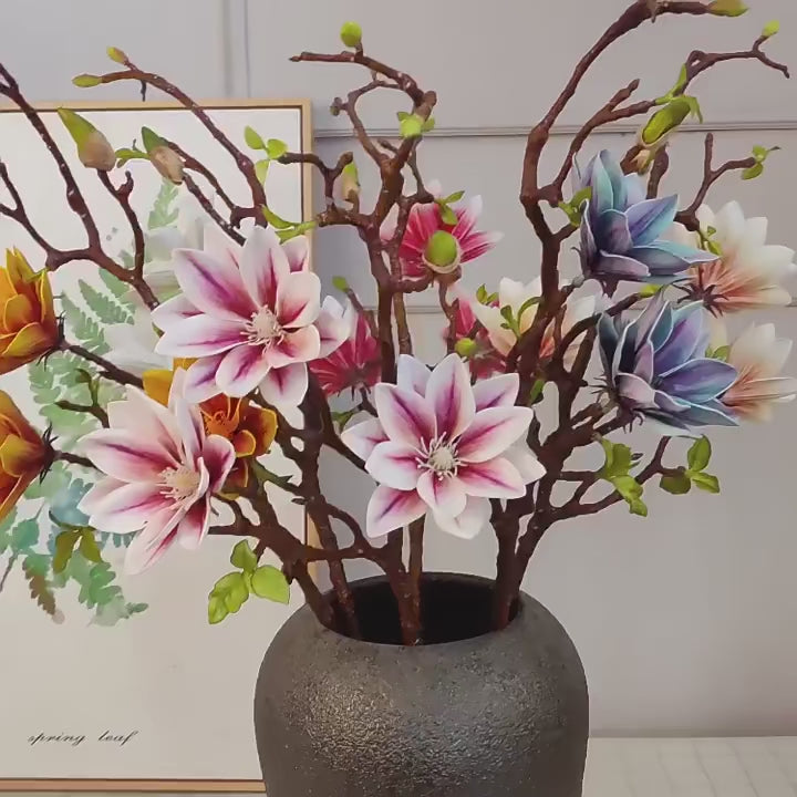 Fleur Magnolia Orange - 79 cm