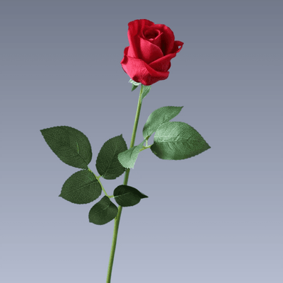 Rose Artificielle Haut de Gamme (Par Bouquet de 5) - 55 cm