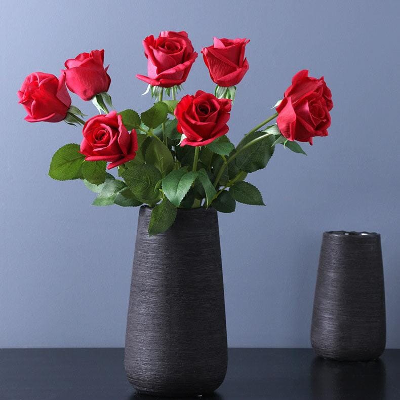 Bouquet de Roses Artificielles Haut de Gamme réalistes